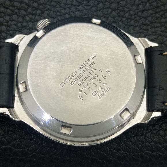 Vintage 1988 Citizen Automatic Mens Silver Watch W/daydate & Gold accents - Picture 8 of 8